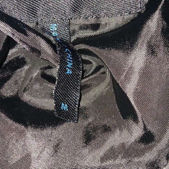 Go Coco  black fuzzy super soft gogo vest  Sz M EUC - Picture 9 of 9